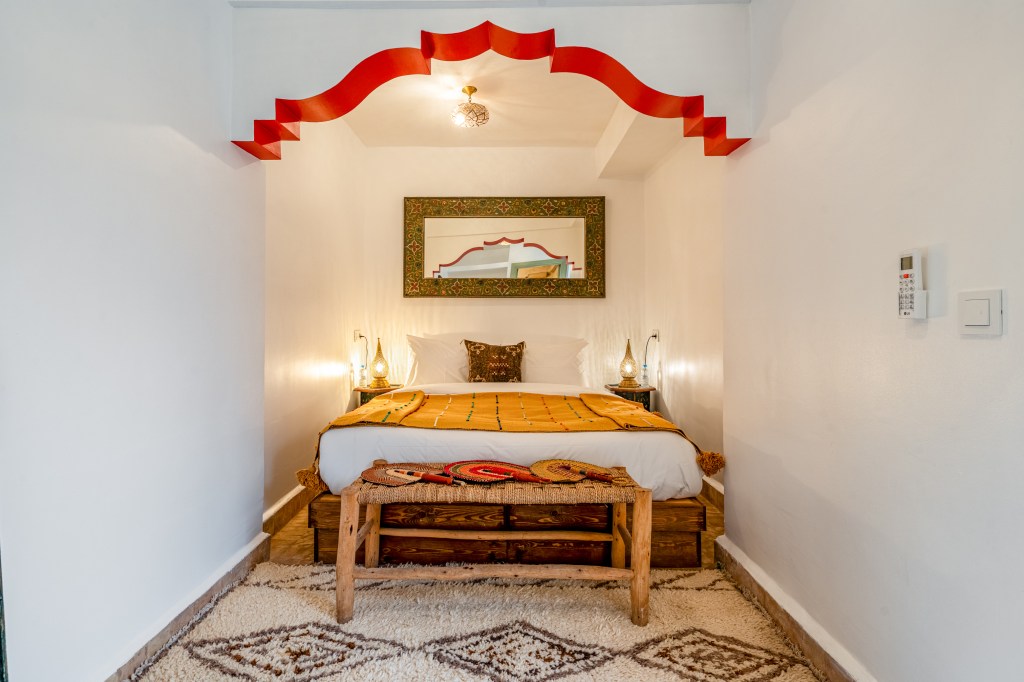 Bedroom in Riad Jewelbox.